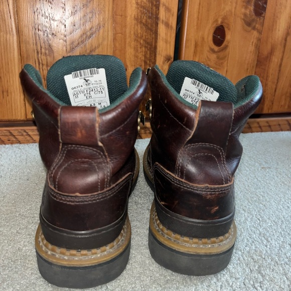 Mens Georgia Giant work boot . Size 8.5 - Picture 4 of 8